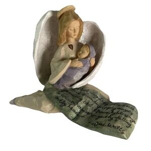 Enesco Foundations by Karen Hahn" Angel/Baby" Figurine (2002)‎